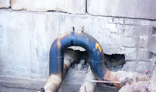Water damage restoration process in Camanche, IA